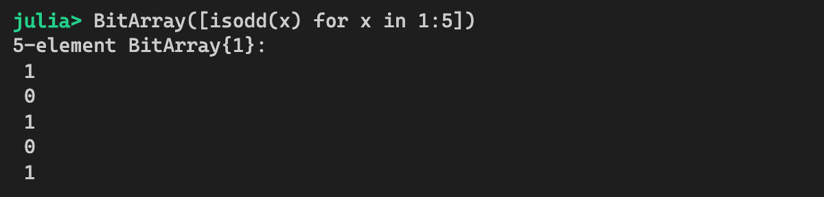 BitArray Constructor